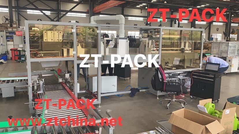 Case Packer - kostenloser Down -Typ