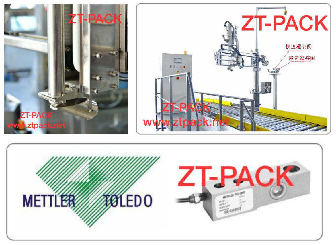 100 kg -1000 kg Rocker Typ Tonne Fassfüllmaschine