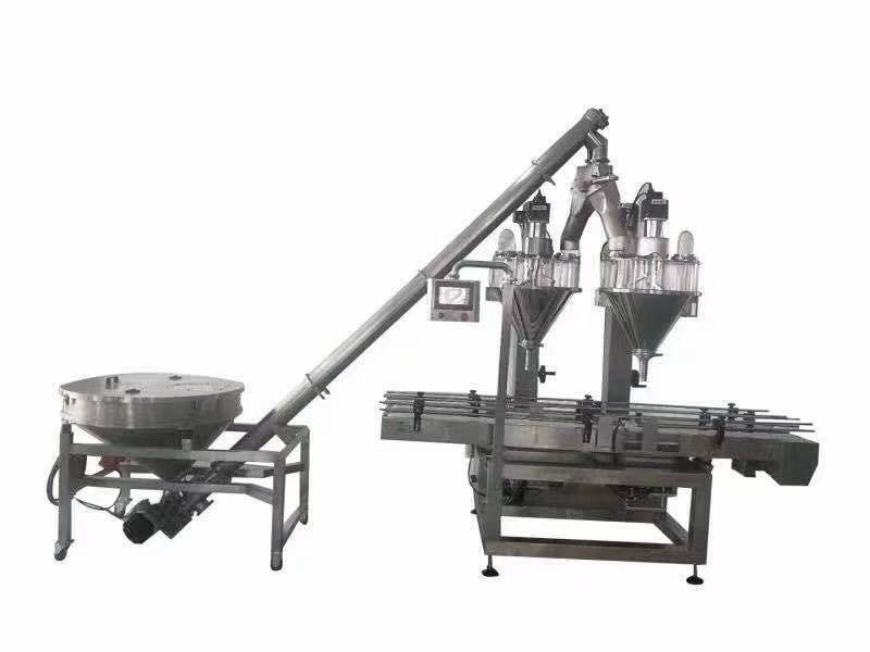 Vollautomatische Füllmaschine für Pulvergläser