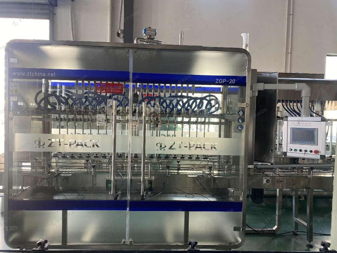 Mundwasser Oral Liquid Alcohol Schwerkraftfüllmaschine