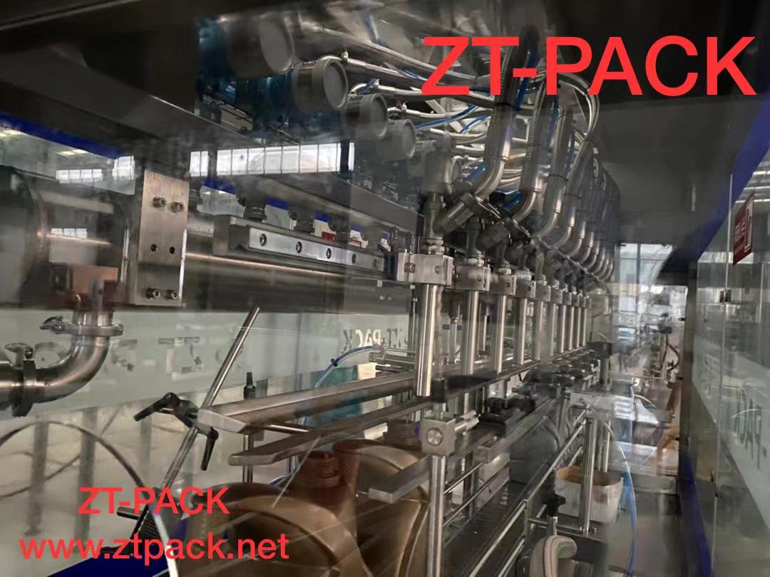 0.5L-7L Durchflussmessersystem Schmierölfüllmaschine